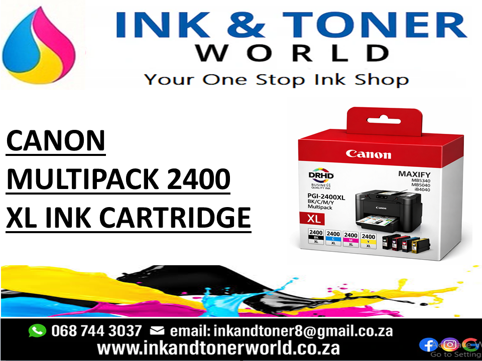 Original Canon 2400XL Multipack Cartridge