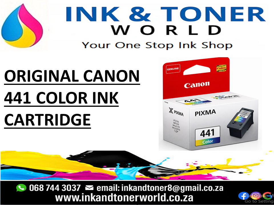 Original Canon 441xl color ink cartridge
