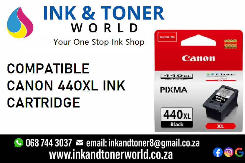 Compatibile CANON 440XL BLACK INK CARTRIDGE