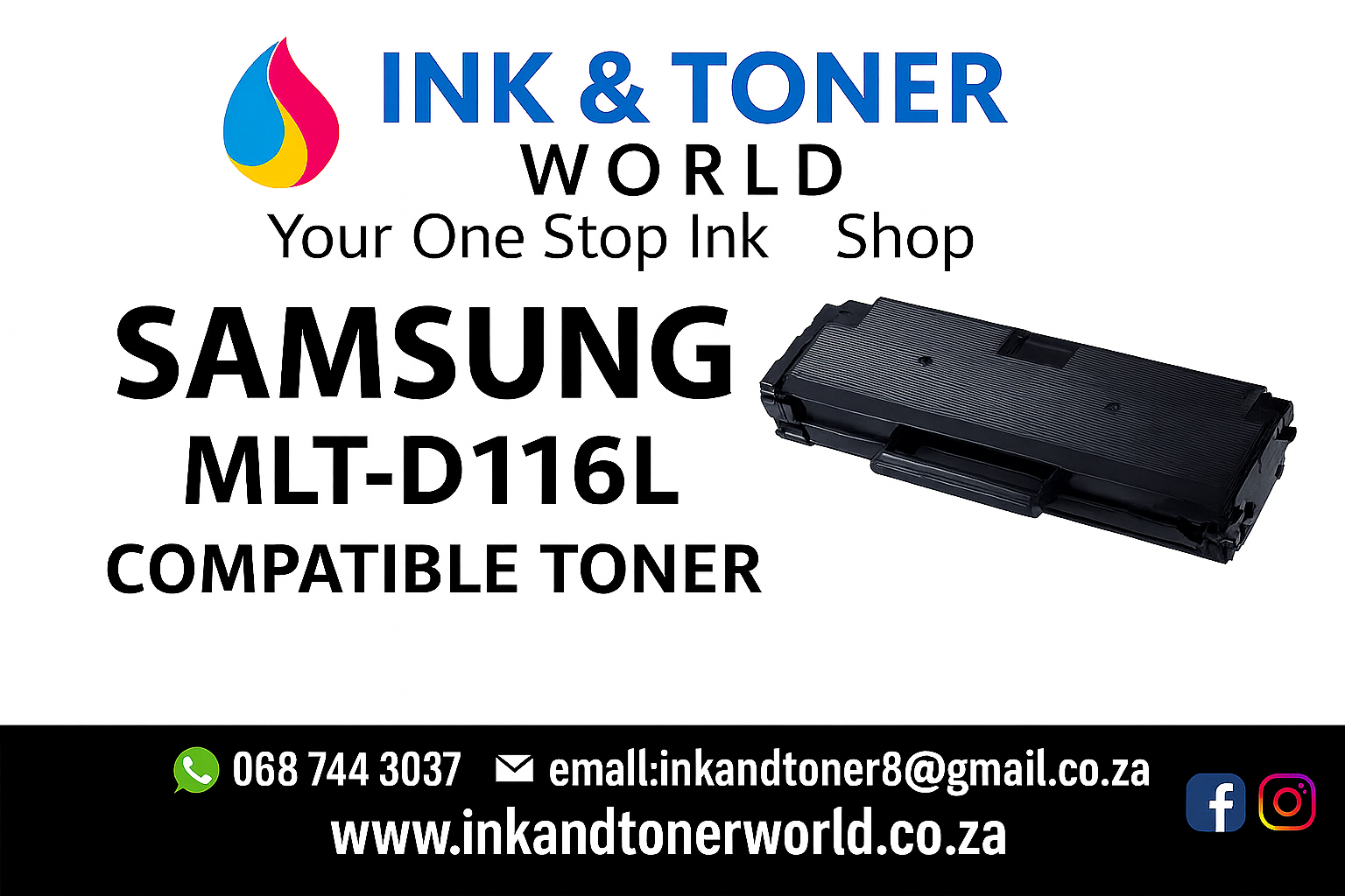 Samsung MLT-D 116L Compatible Toner