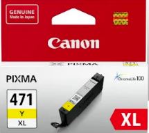 Compatible Canon Pixma CLI471XL Ink Cartridge  Yellow