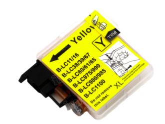 Compatible Brother LC39Y Yellow  Ink