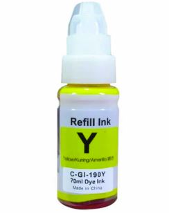 Compatible Canon GI-190 Yellow Ink Bottle