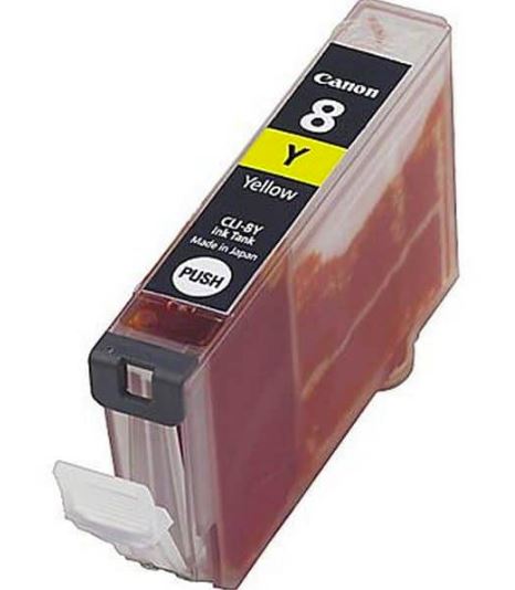 Compatible Canon CLI-8 Yellow Ink Cartridge