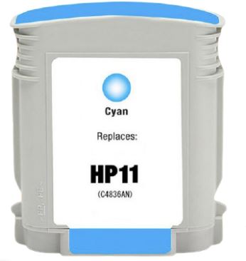 Compatible HP 11 Cyan  Cartridge (C4836A)