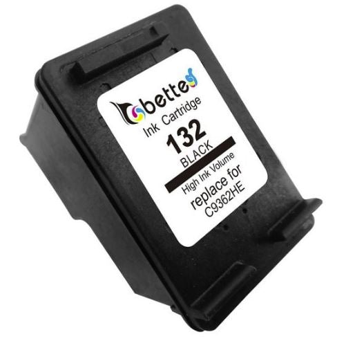 Compatible HP 132 Black Ink Cartridge (C9362HE)