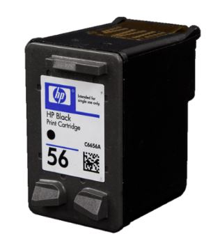 Compatible  HP 56A Black ink Cartridge (C6656AE)
