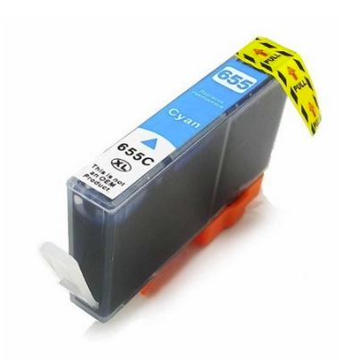 Compatible HP 655xl (CZ110AE) Cyan Ink Cartridge