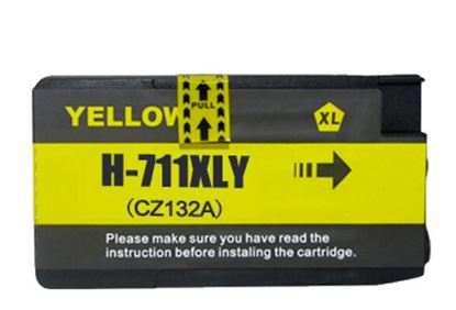 Compatible HP 711 Yellow  Cartridge (CZ132A)